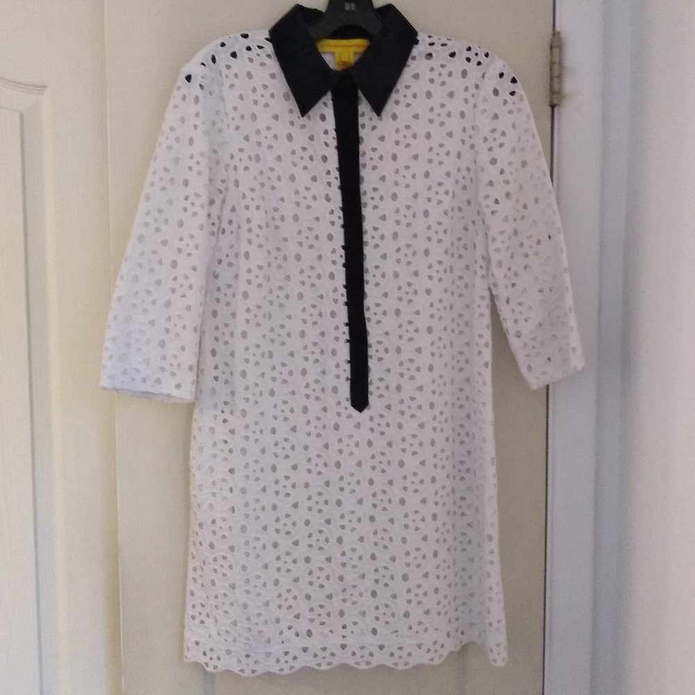 Catherine Malandrino Lace Eyelet Dress